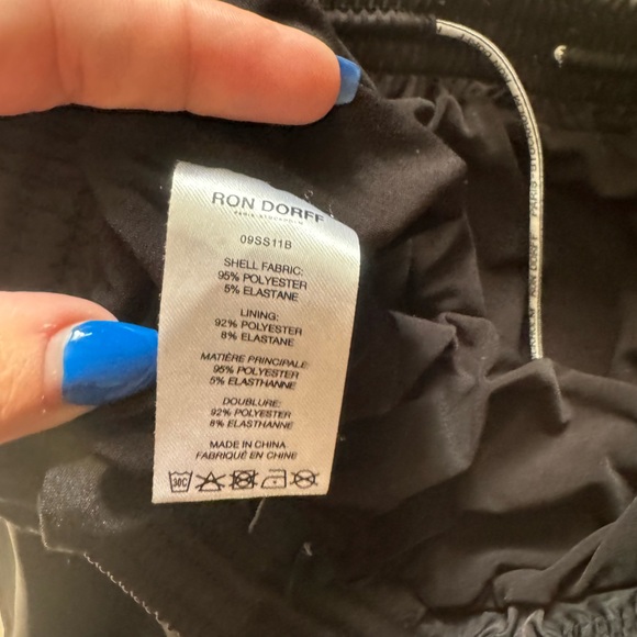 Ron Dorff Paris Stockholm black swim shorts men’s size large - Picture 5 of 6